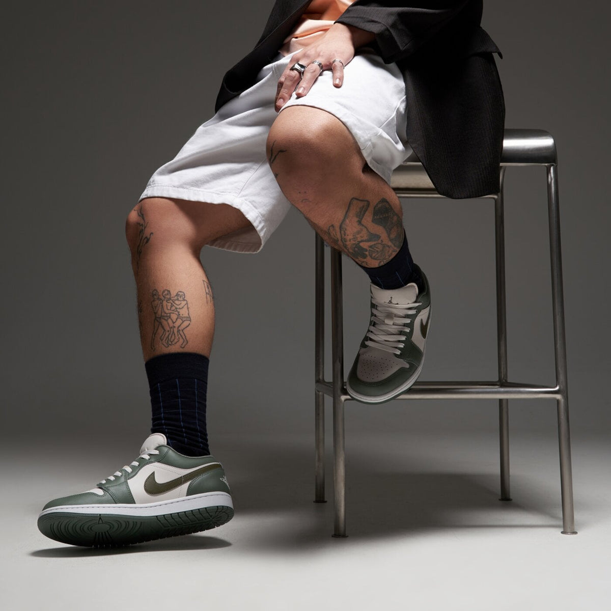 AJ 1 Low - Green 553558-300
