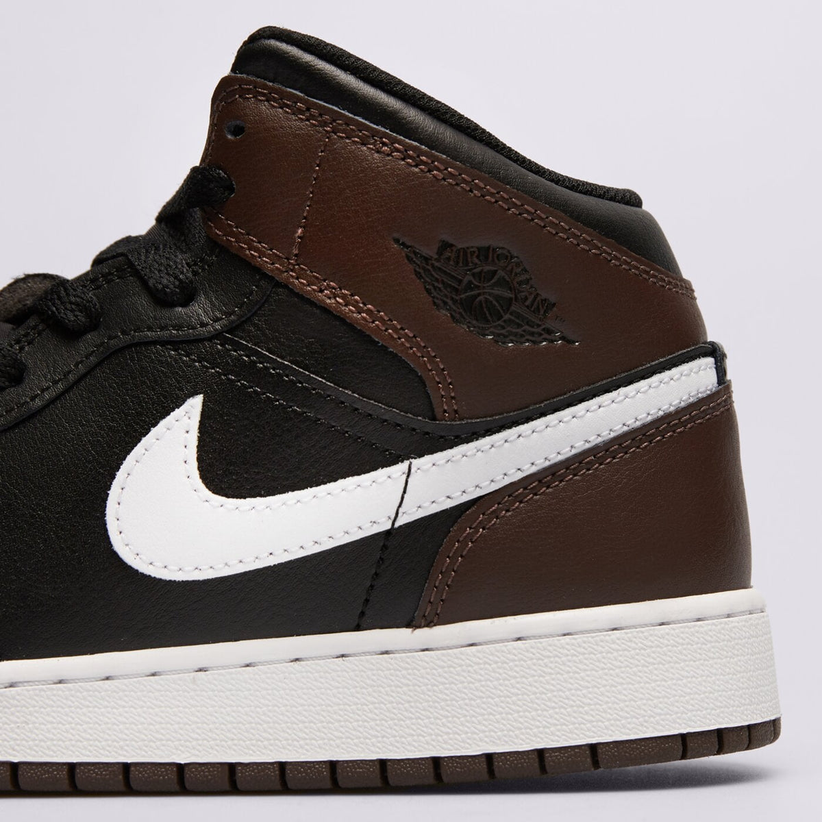 AJ 1 Mid GS - Black