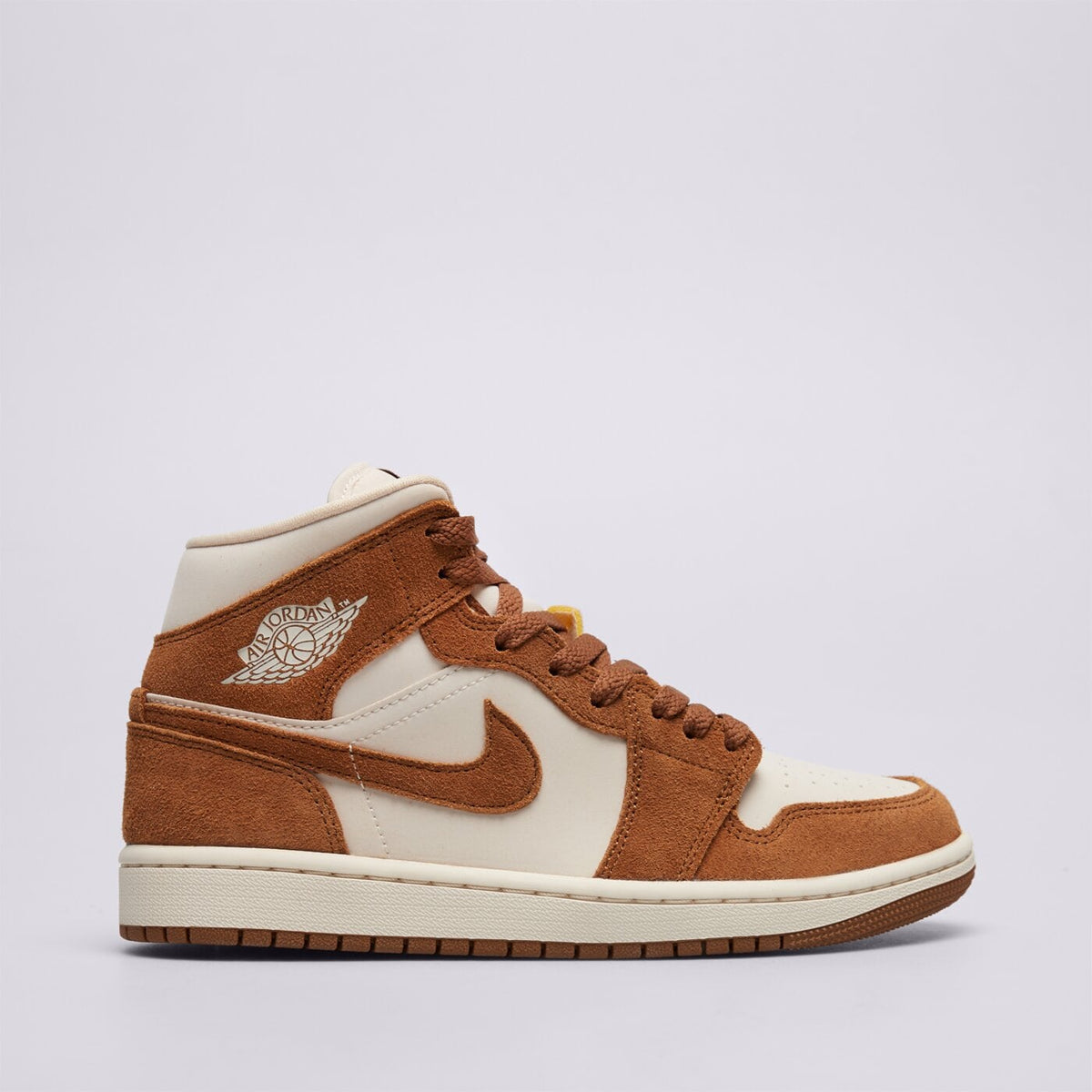 AJ 1 Mid Women's - White BQ6472-203