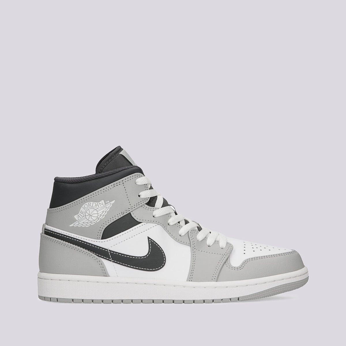 AJ 1 Mid - White 554724-078