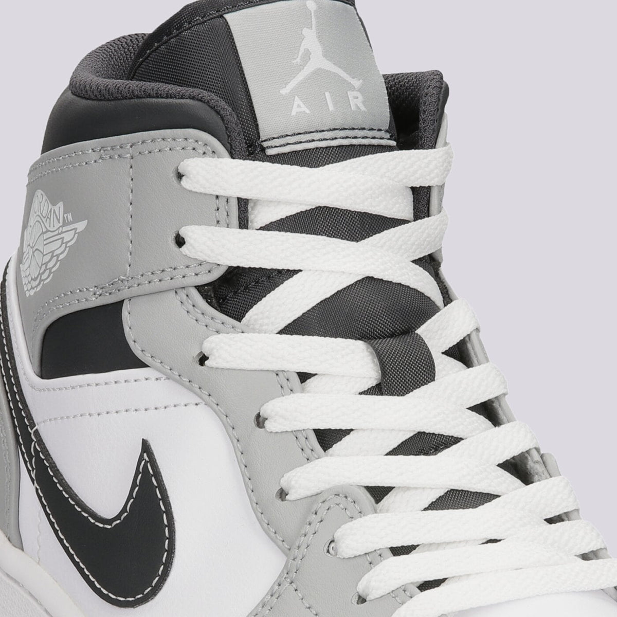 AJ 1 Mid - White 554724-078
