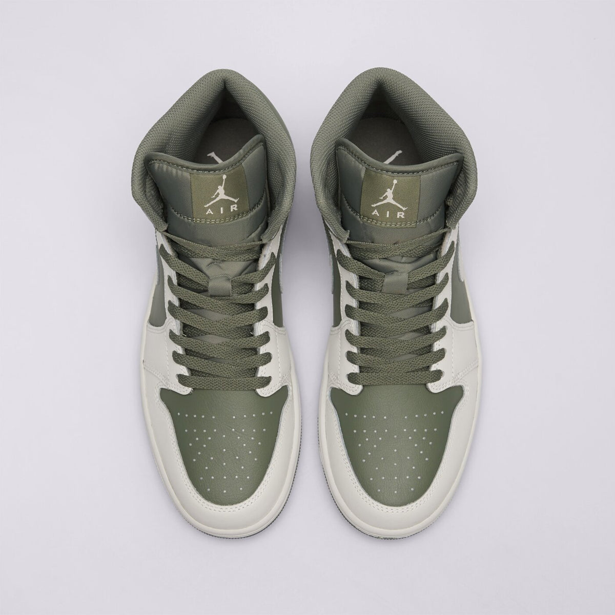AJ 1 Mid - Green DQ8426-107