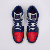 AJ 1 Mid GS - Multicolor
