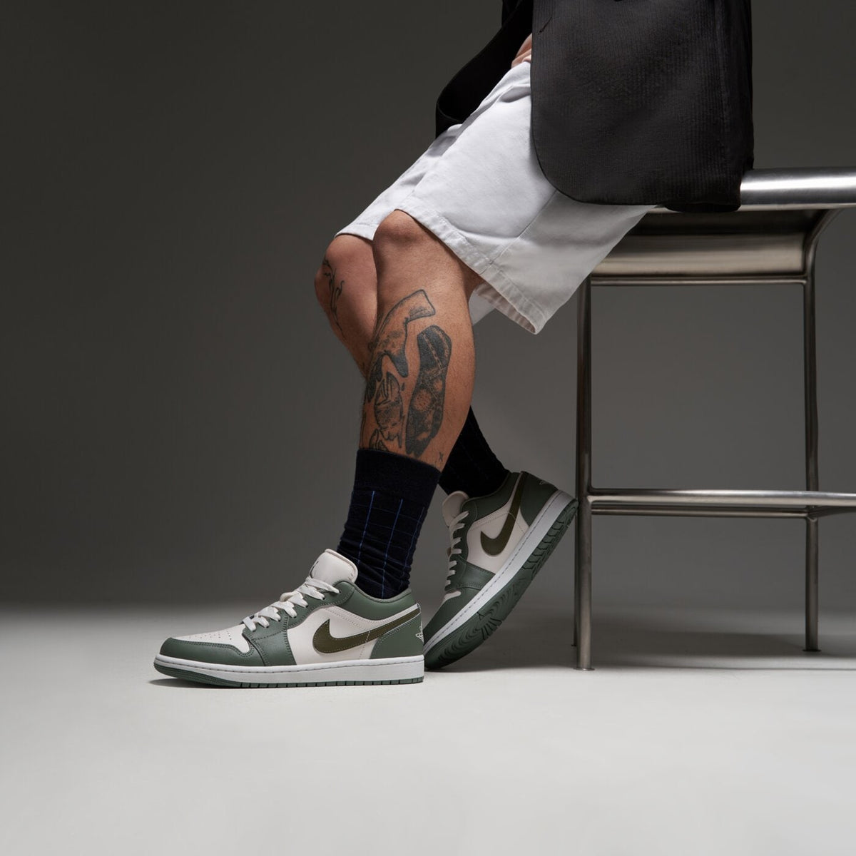 AJ 1 Low - Green 553558-300