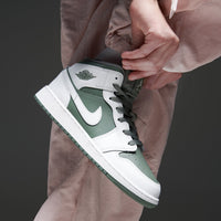 AJ 1 Mid GS - Olive