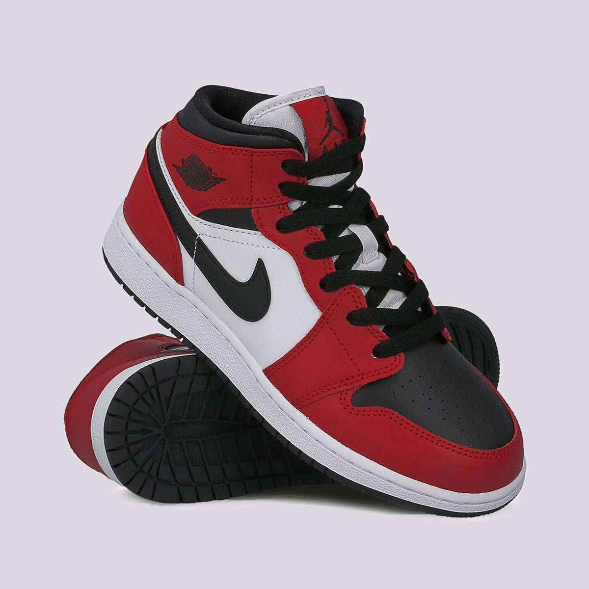 AJ 1 Mid GS - Red