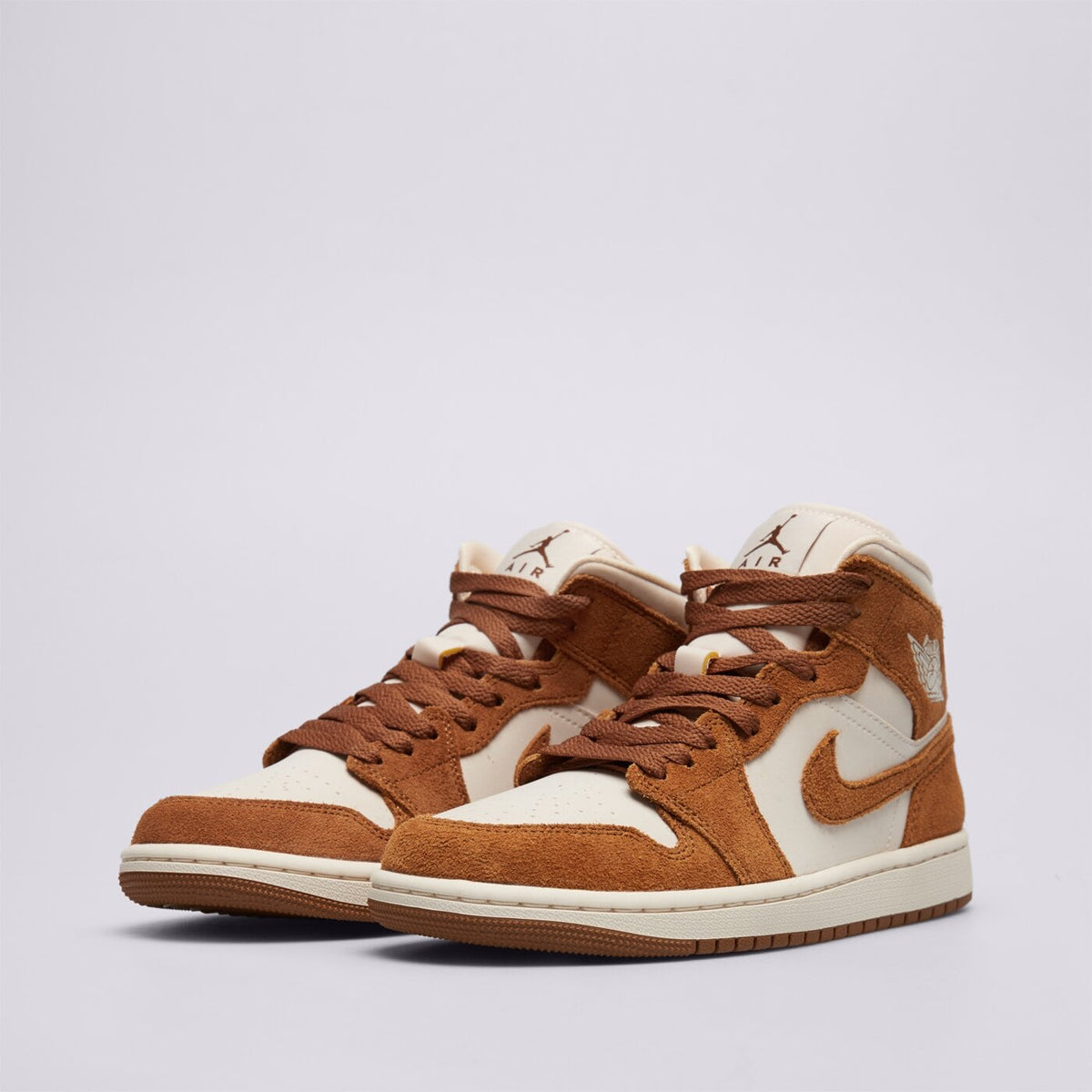 AJ 1 Mid Women's - White BQ6472-203