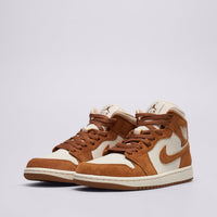 AJ 1 Mid Women's - White BQ6472-203