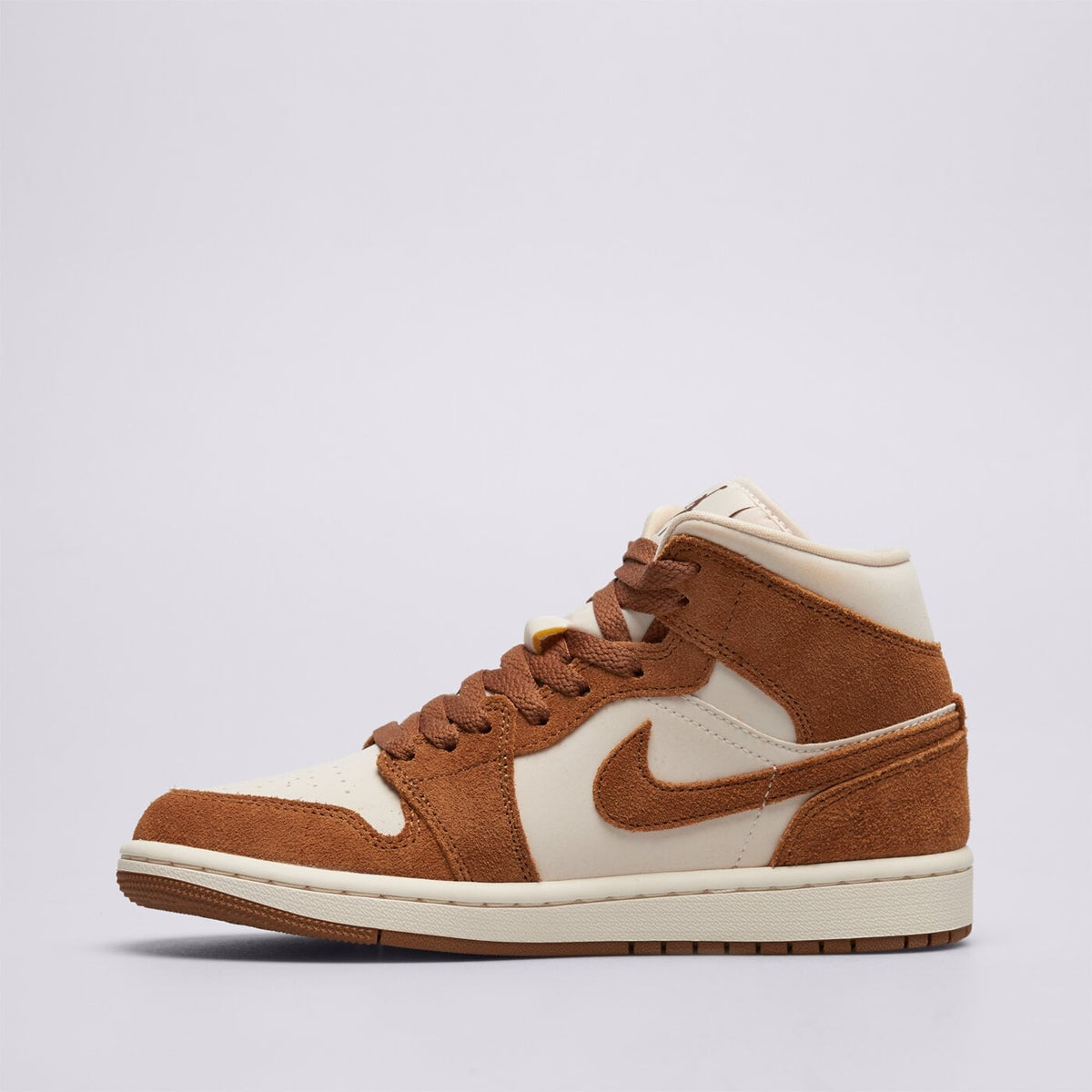 AJ 1 Mid Women's - White BQ6472-203