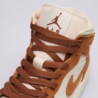 AJ 1 Mid Women's - White BQ6472-203