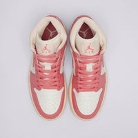 AJ 1 Mid Women's - Pink BQ6472-109