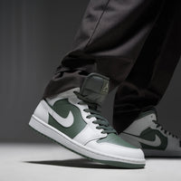 AJ 1 Mid - Green DQ8426-107