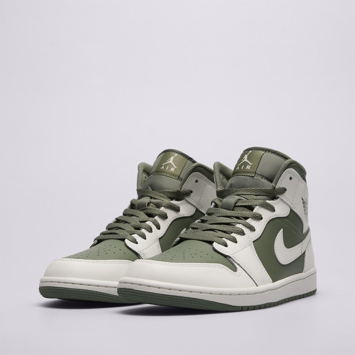 AJ 1 Mid - Green DQ8426-107