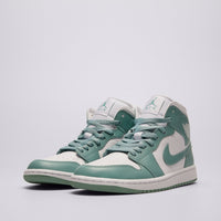 AJ 1 Mid Women's - White BQ6472-138