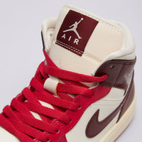 AJ 1 Mid Women's - Tan BQ6472-119
